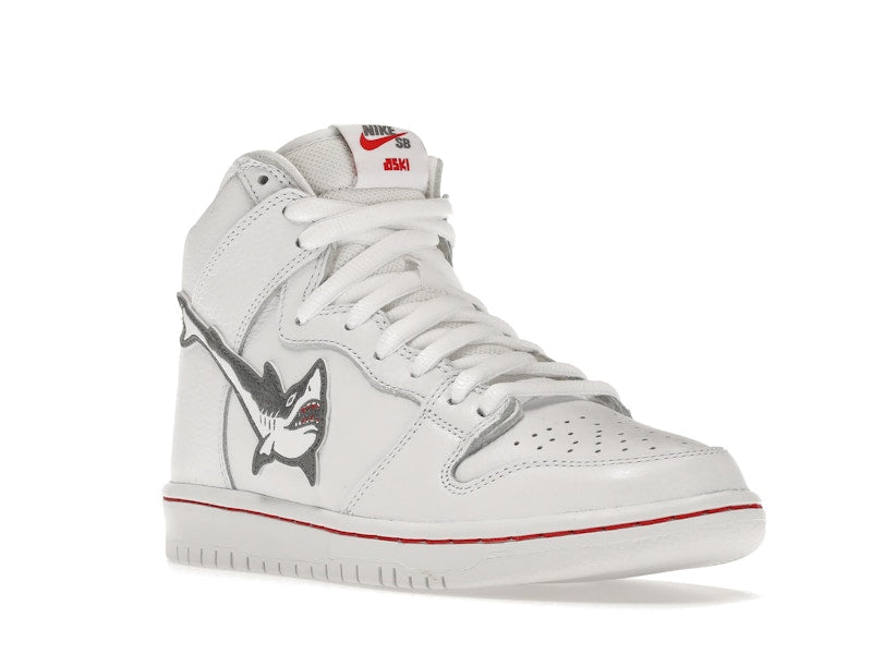 Nike SB Dunk High Oski Great White - White/Cool Grey-White-White - DC8908-105 - 06