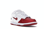 Nike Sb Dunk Low Supreme Jewel Swoosh Red - Varsity Red/Varsity Red-White-Black - CK3480-600 - 06