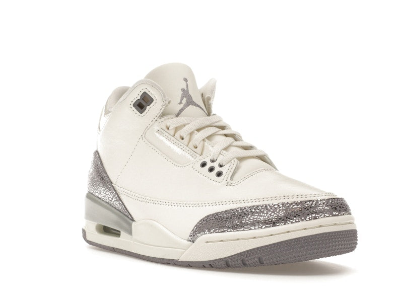 Air Jordan 3 Retro Sail Cement Grey, vista a 360 gradi 6 di 36