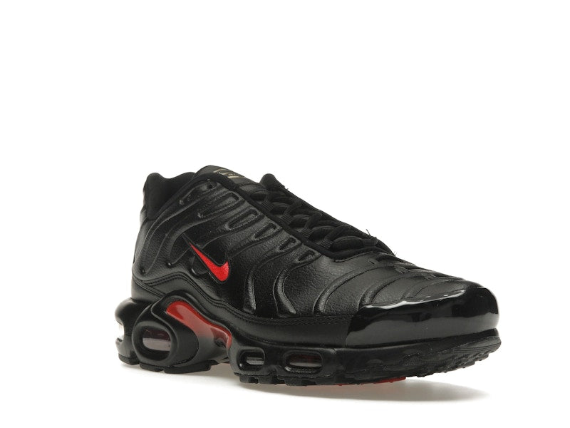 Nike Air Max Plus Premium Bred - Black/Black/Metallic Gold/University Red - FZ3038-001 - 06