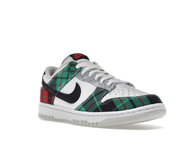 Nike Dunk Low Tartan Plaid - White/Black-White-University Red-Stadium Grey-Light Silver - DV0827-100 - 06