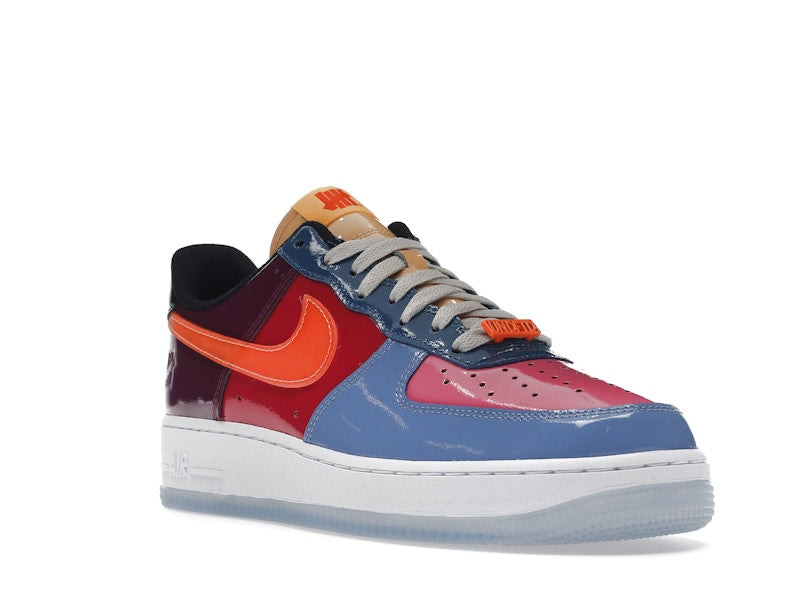 Nike Air Force 1 Low Undefeated Multi Patent - Polar/Total Orange-Multi-Color - DV5255-400 - 06