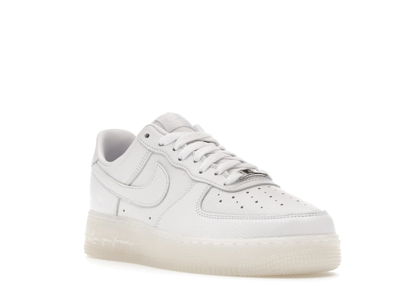 Nike Air Force 1 Low Drake Nocta Certified Lover Boy White Cobalt Tint - White/Cobalt Tint/Metallic Silver - CZ8065-101 - 06