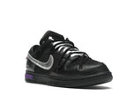 Nike Dunk Low Off White Lot 50 - Black/Metallic Silver-Black - DM1602-001 - 06