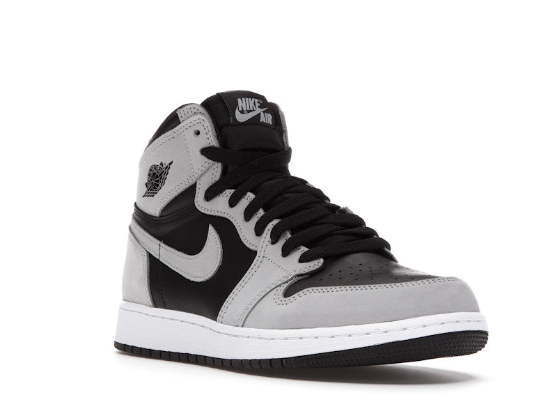 Air Jordan 1 Retro High Black White Light Smoke Grey (GS)