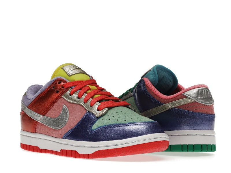 Nike Dunk Low Sunset Pulse (W) - Sunset Pulse/Silver-Purple Pulse - DN0855-600 / DD1872-600 - 06