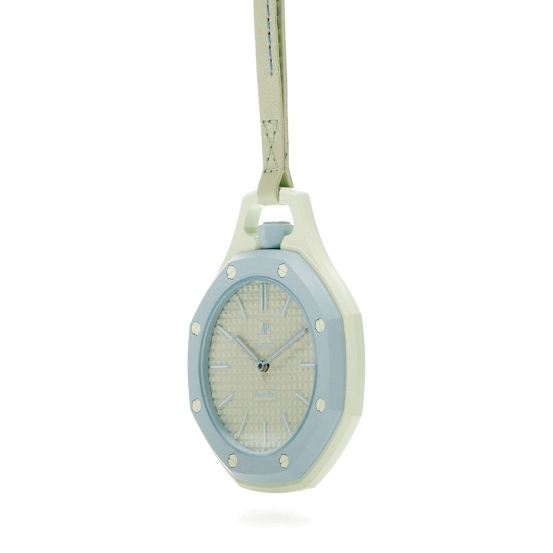 Swatch x Audemars Piguet AP Bioceramic Royal Pop Blaue Acht SSX03L101N, vista a 360 gradi 6 di 36