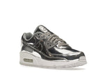 Nike Air Max 90 Metallic Silver 2020 (W) - Metallic Silver/Metallic Silver-White - CQ6639-001 - 06