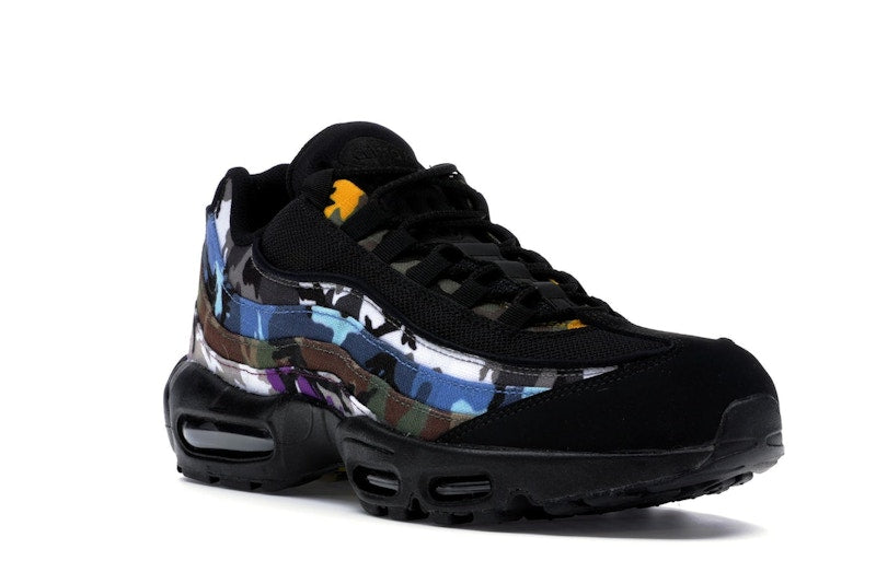Nike Air Max 95 ERDL Party Black - Black/Multi-Color - AR4473-001 - 06