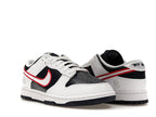 Nike Dunk Low Houston Comets Four Peat Womens - White/Obsidian/Wolf Grey/University Red - DZ2780-100 - 06