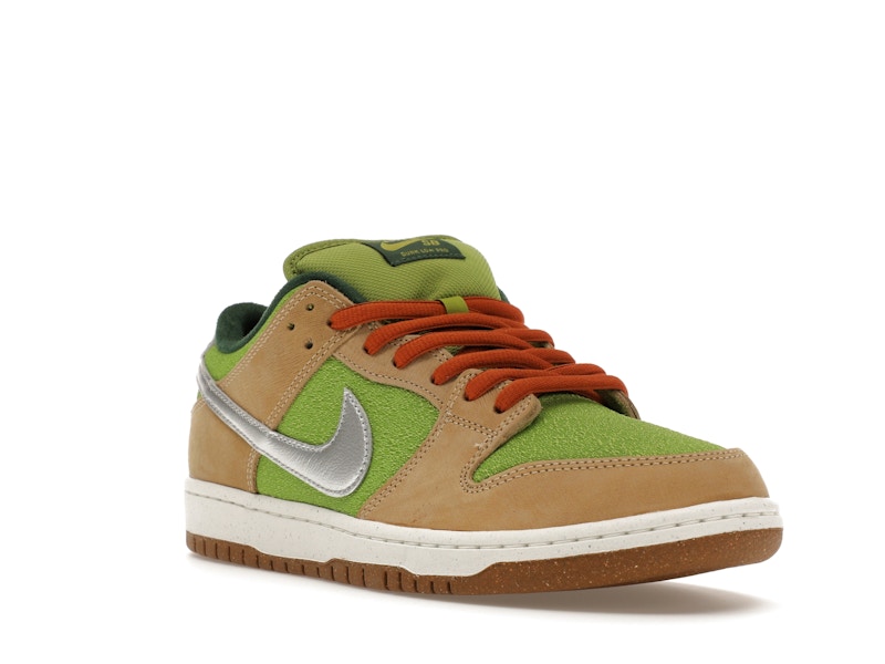 Nike SB Dunk Low Escargot - Sesame/Metallic Silver/Pear/Fir/Sail/Light British Tan - FQ7585-200 - 06