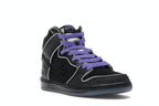 Nike SB Dunk High Black Purple Box
