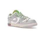 Nike Dunk Low Off White Lot 7 - Sail/Neutral Grey-Vapor Green - DM1602-108 - 06