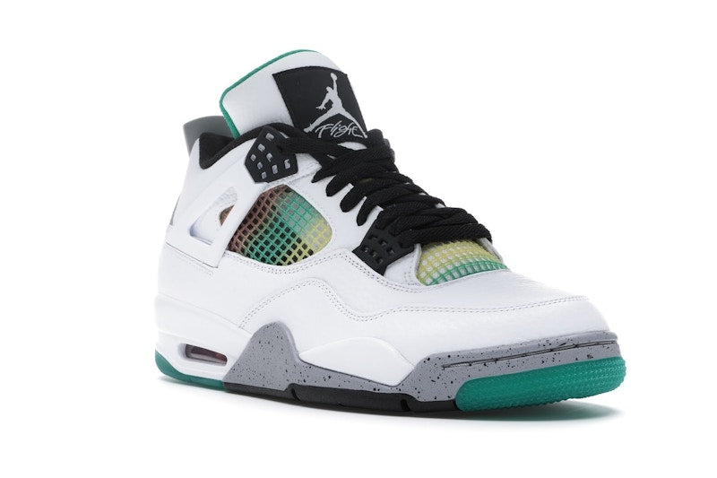 Air Jordan 4 Retro Rasta (W) - White/University Red-Lucid Green-Black - AQ9129-100 - 06