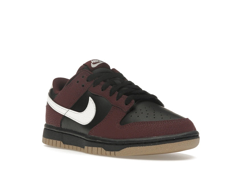 Nike Dunk Low Next Nature Burgundy Crush Black Womens - Burgundy Crush/Black/Khaki/Phantom - HM9658-600 - 06