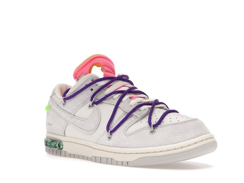 Nike Dunk Low Off White Lot 15, vista a 360 gradi 6 di 36
