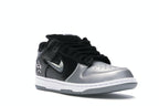 Nike Sb Dunk Low Supreme Jewel Swoosh Silver - Metallic Silver/Metallic Silver-Black - CK3480-001 - 06