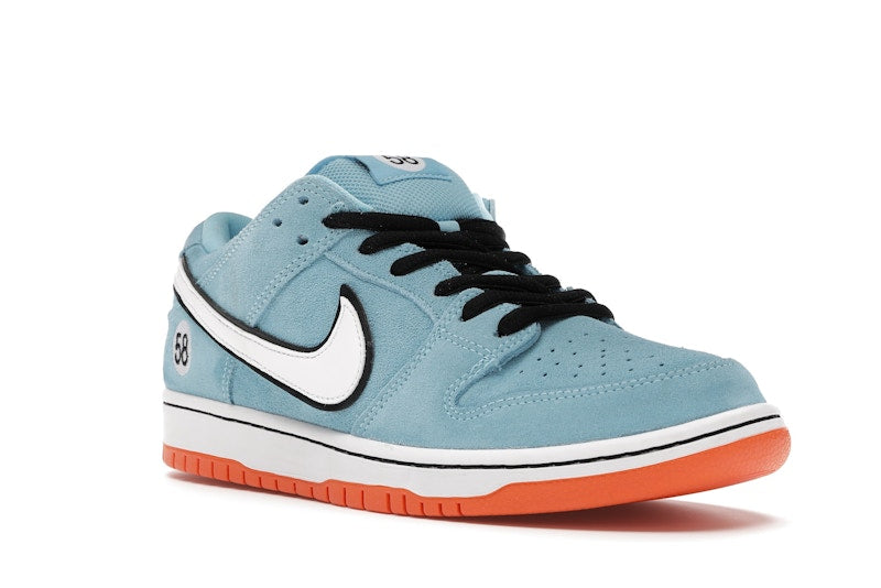 Nike Sb Dunk Low Club 58 Gulf - Blue Chill/Safety Orange-Black-White - BQ6817-401 - 06