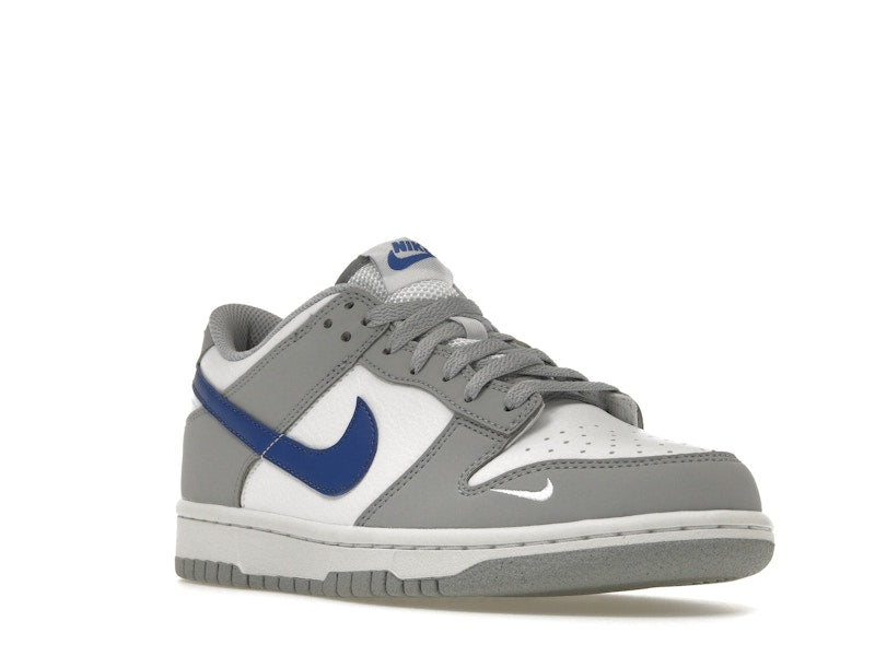 Nike Dunk Low Mini Swoosh Wolf Grey Game Royal (GS)