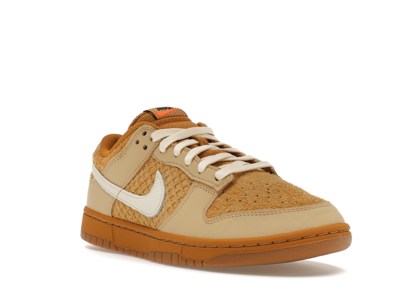 Nike Dunk Low Waffle - Wheat/Coconut Milk/Sesame/Black/Total Orange - FZ4041-744 - 06