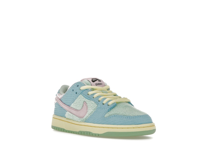 Nike Sb Dunk Low Verdy Visty (PS) - Blue Gaze/Light Arctic Pink/Bicycle Yellow - FZ7195-400 - 06