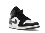 Air Jordan 1 Mid Black White Iron Grey