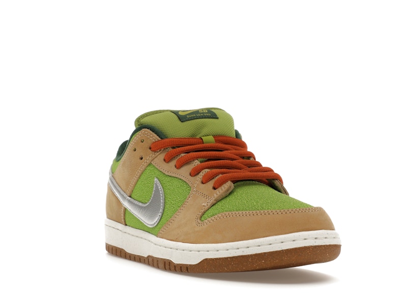 Nike SB Dunk Low Escargot - Sesame/Metallic Silver/Pear/Fir/Sail/Light British Tan - FQ7585-200 - 07