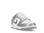 Nike Dunk Low Metallic Silver Womens - White/Metallic Silver/Blue Joy - FV1311-100 - 07