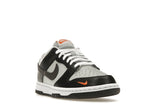 Nike Dunk Low Grey Black Orange Mini Swoosh - Black/White/Total Orange - FN7808-001 - 07