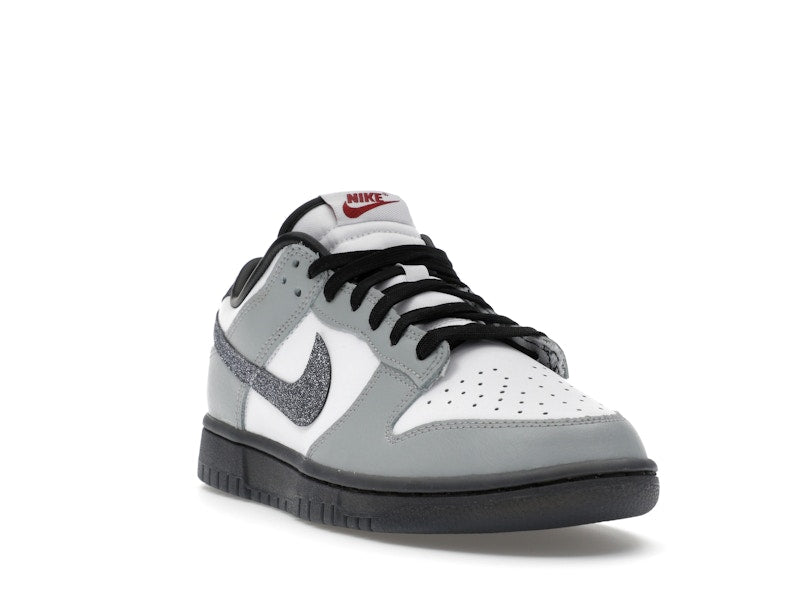 Nike Dunk Low LX Glitter Swoosh White Light Smoke Grey (Women's)