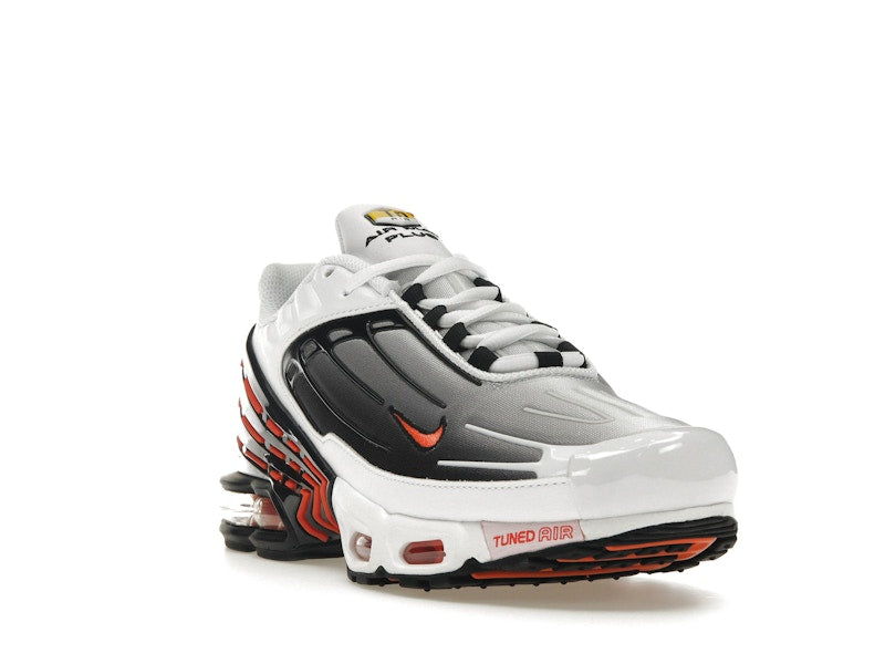 Nike Air Max Plus 3 White Black Team Orange