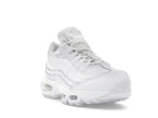 Nike Air Max 95 OG Big Bubble Triple White, vista a 360 gradi 7 di 36