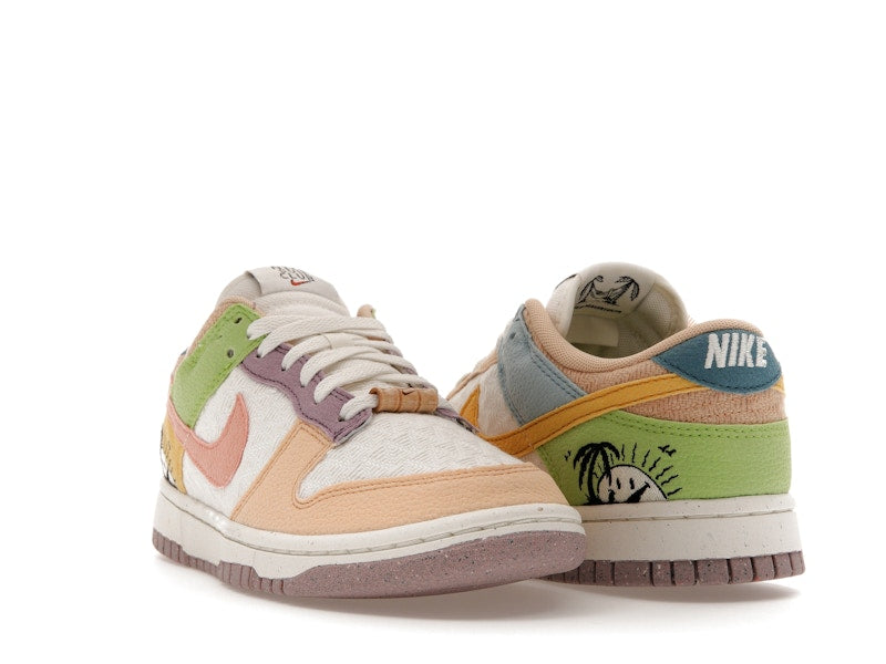 Nike Dunk Low Retro Sun Club Multi (W) - Sail/Sanded Gold-Light Madder Root - DQ0265-100 - 07