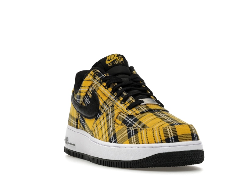 Nike Air Force 1 Low Clueless Yellow Plaid Womens - Multi-Color/Black/Yellow Ochre/White - IR5596-900 - 07