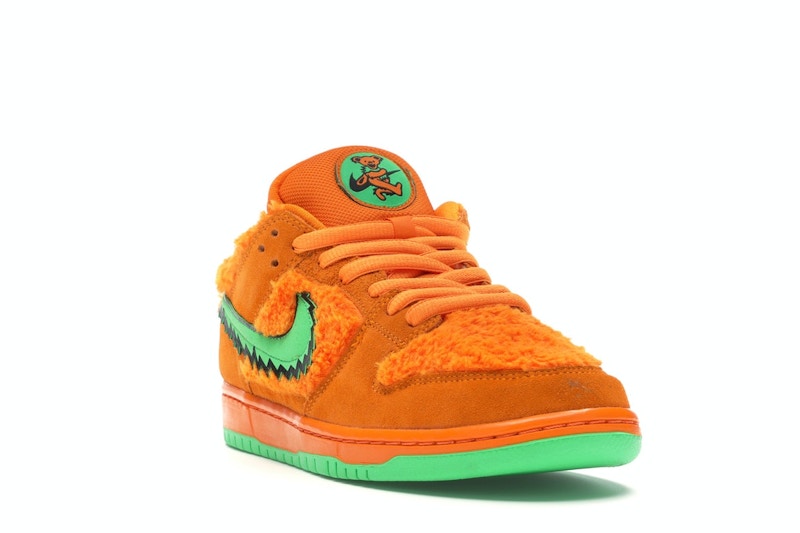 Nike Sb Dunk Low Grateful Dead Bears Orange - Bright Ceramic/Green Spark - CJ5378-800 - 07