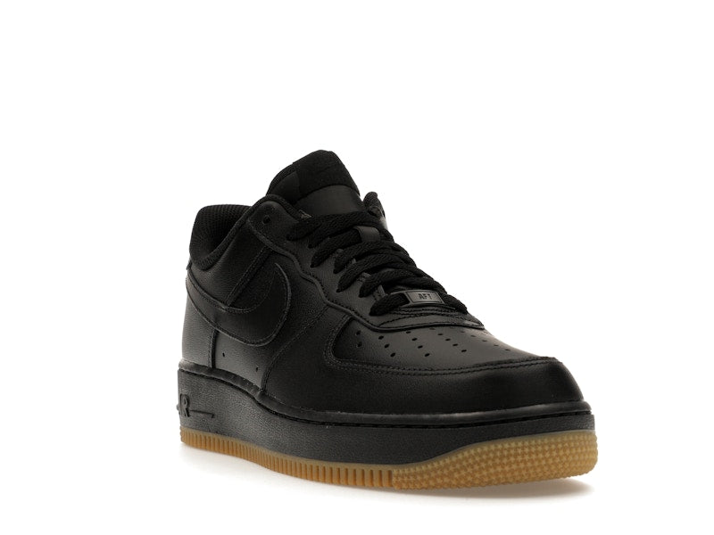 Nike Air Force 1 07 Black Gum - Black/Gum Light Brown/Black - DZ4404-001 - 07