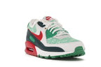 Nike Air Max 90 Christmas Sweater 2020 - White/University Red-Dark Atomic Teal-Lucky Green - DC1607-100 - 07