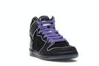 Nike SB Dunk High Black Purple Box