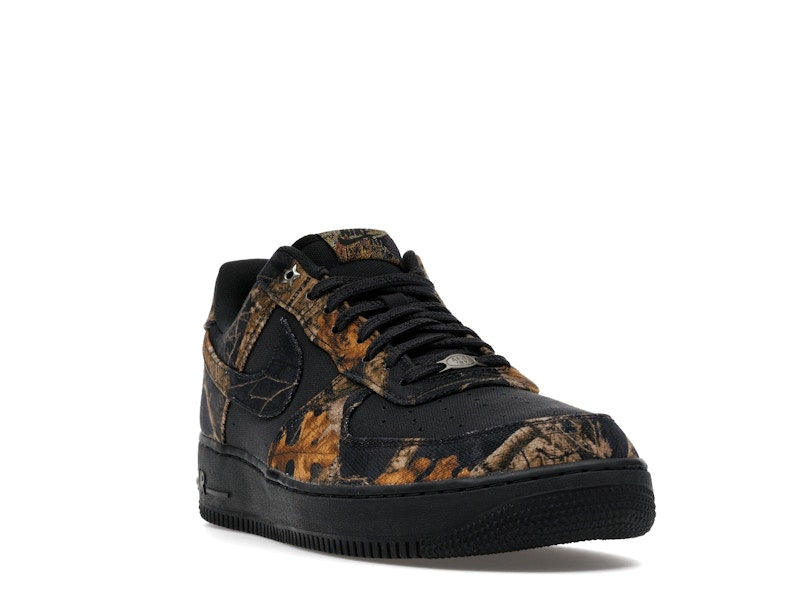 Nike Air Force 1 Low Realtree Black Camo - Off Noir/Multi-Color/Gum Yellow - IH1221-001 - 07