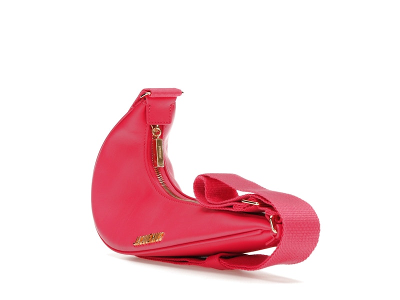 Jacquemus x Nike Le Sac Swoosh Small Dark Pink, vista a 360 gradi 7 di 36