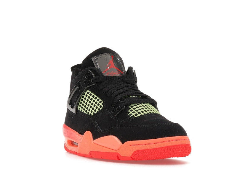 Air Jordan 4 Retro Black Infrared Barely Volt (GS) - Black/Infrared 23/Bright Mango/Barely Volt/White - II1271-001 - 07