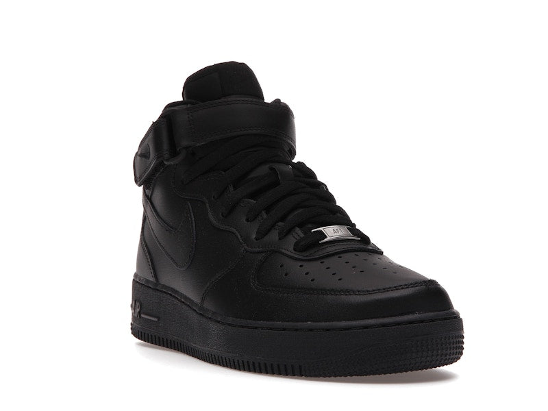 Nike Air Force 1 Mid 07 Triple Black 2021 - Black/Black - 315123-001/CW2289-001 - 07
