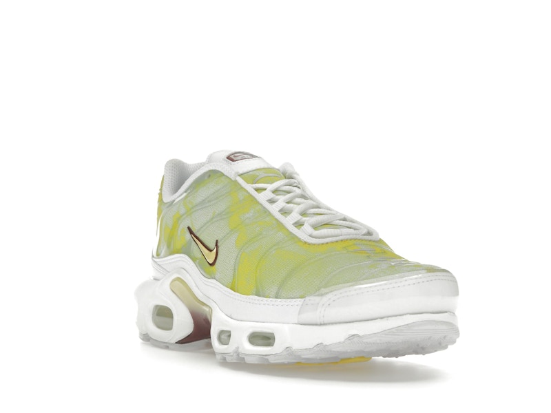 Nike Air Max Plus Lemon Wash Womens - White/Football Grey/Dark Team Red/Light Laser Orange - FZ4348-100 - 07