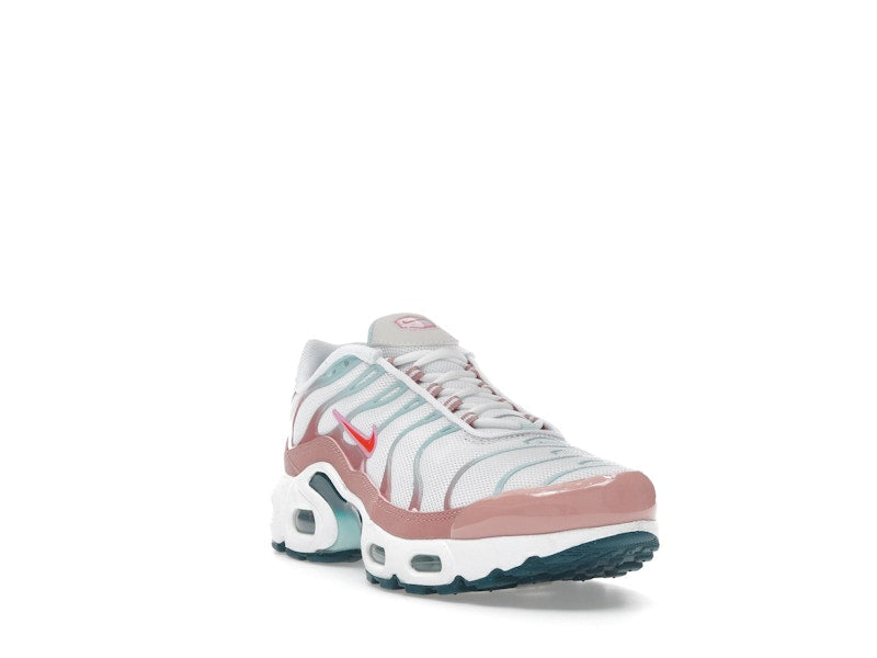 Nike Air Max Plus White Red Stardust Jade Ice Siren Red (GS), vista a 360 gradi 7 di 36