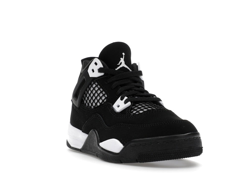 Air Jordan 4 Retro White Thunder (PS) - Black/White/Black - FV4537-001 - 07