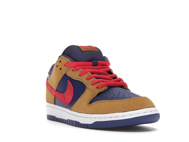 Nike Sb Dunk Low Reverse Papa Bear - Wheat/Light Fusion Red-Dark Purple - BQ6817-700 - 07