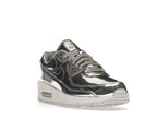Nike Air Max 90 Metallic Silver 2020 (W) - Metallic Silver/Metallic Silver-White - CQ6639-001 - 07