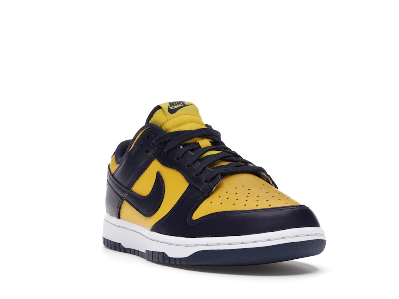 Nike Dunk Low Michigan - Varsity Maize/Midnight Navy-White - DD1391-700 - 07