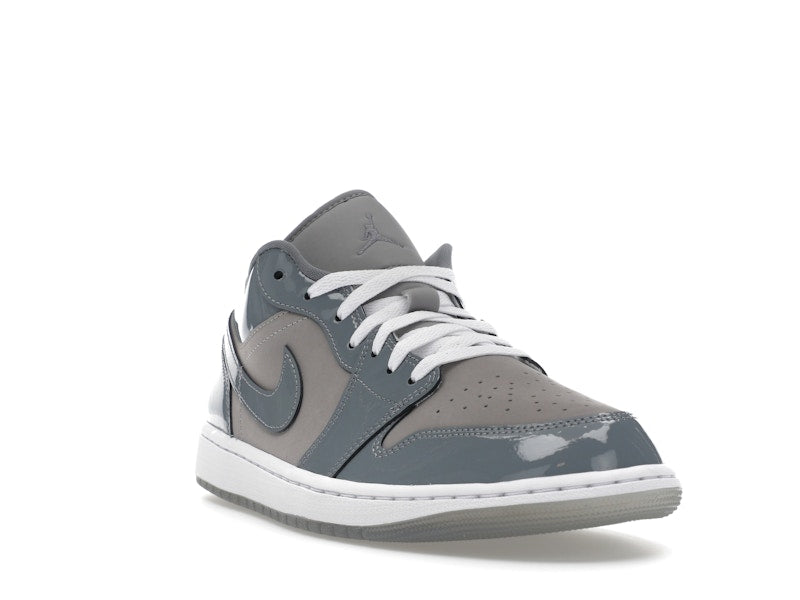 Air Jordan 1 Low SE Medium Grey Cool Grey White, vista a 360 gradi 7 di 36