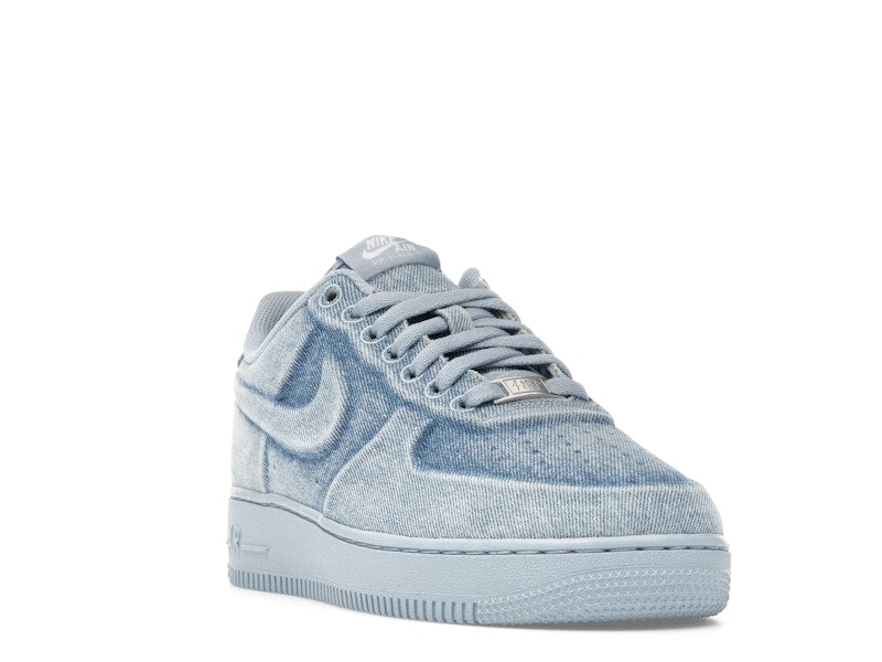 Nike Air Force 1 Low Ja Morant Denim Light Armory Blue - Light Armory Blue/White/Metallic Silver - IQ9773-400 - 07